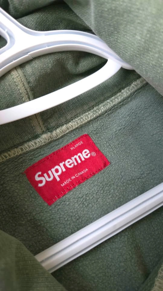 Supreme Overdyed Hooded Sweatshirt SS15 - photo 5
