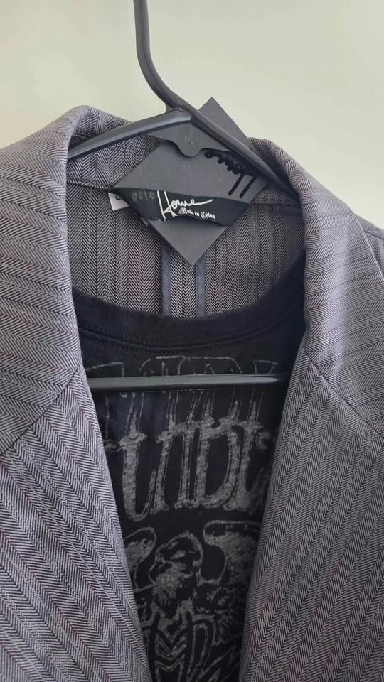 Howe The Page Herringbone Blazer Size 44 - photo 3
