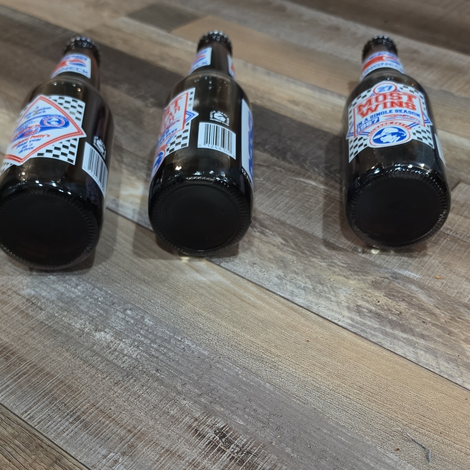 Unopened 1990s NASCAR Collector Longneck Glass Bottles Lot of 3 - photo 4