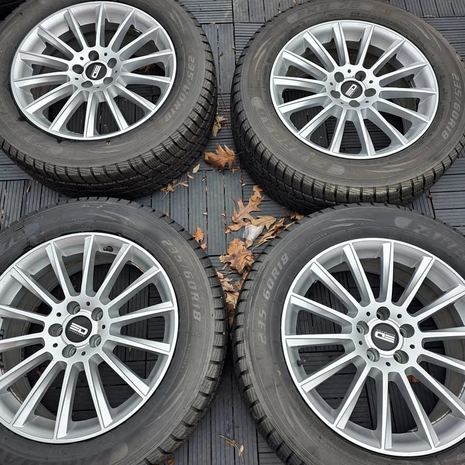 235/60/18 Farroad Winter Tires with 5x112 Alloy Rims