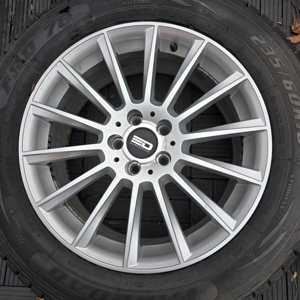 235/60/18 Farroad Winter Tires with 5x112 Alloy Rims - photo 2