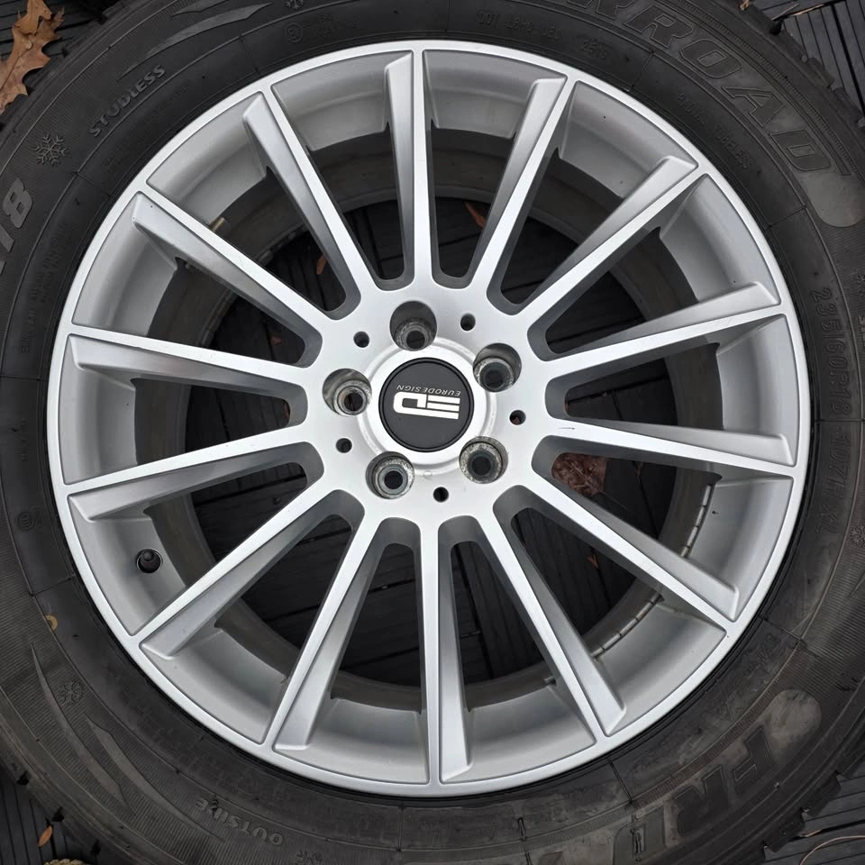 235/60/18 Farroad Winter Tires with 5x112 Alloy Rims - photo 3