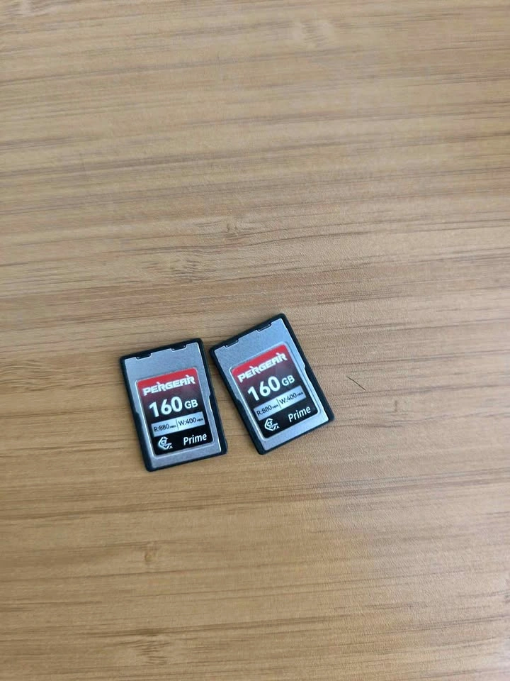 Pergear 160g cfexpress type A cards