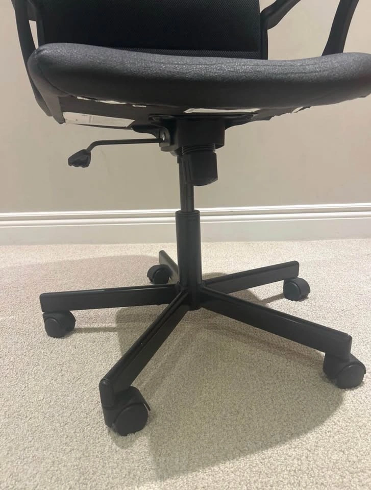 IKEA Black Swivel Office Chair - photo 3