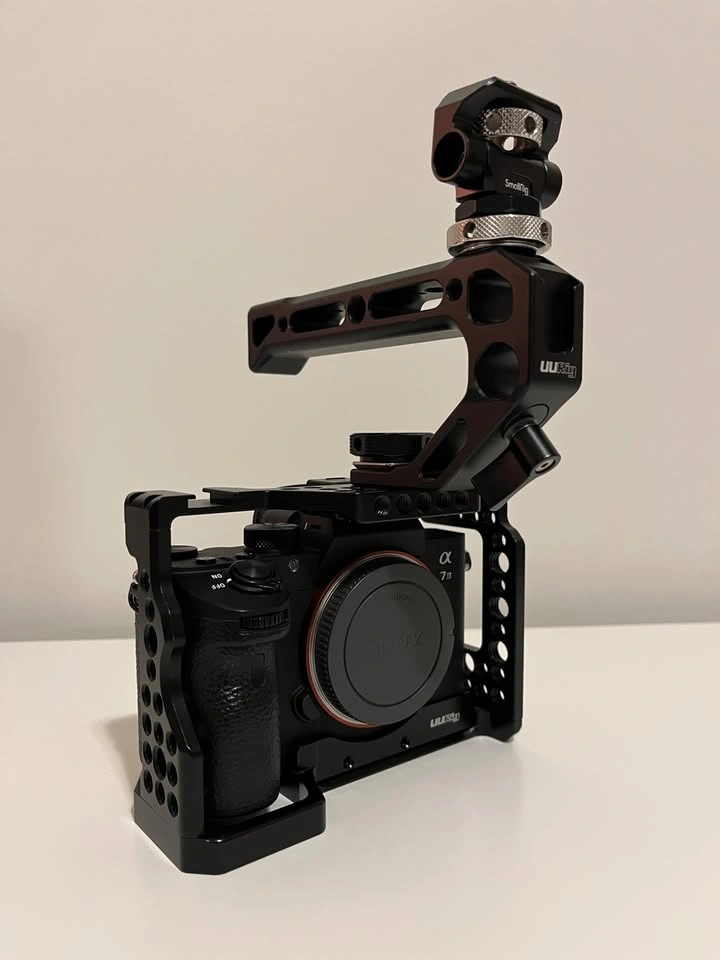 Sony a7 III Camera Setup with UURig Cage, SmallRig & Battery - photo 2