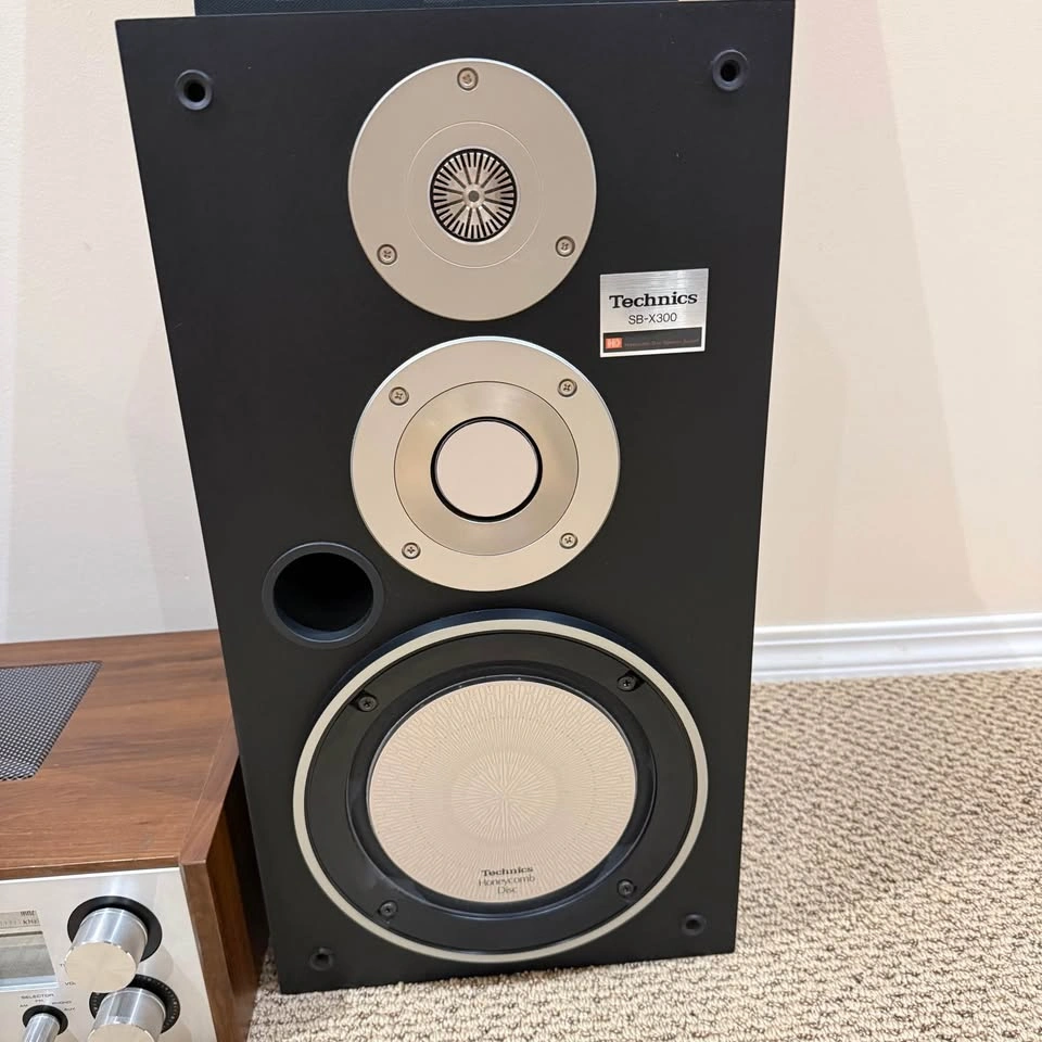 Technics SA-300 Stereo Receiver and SB-X300 Speakers - photo 3