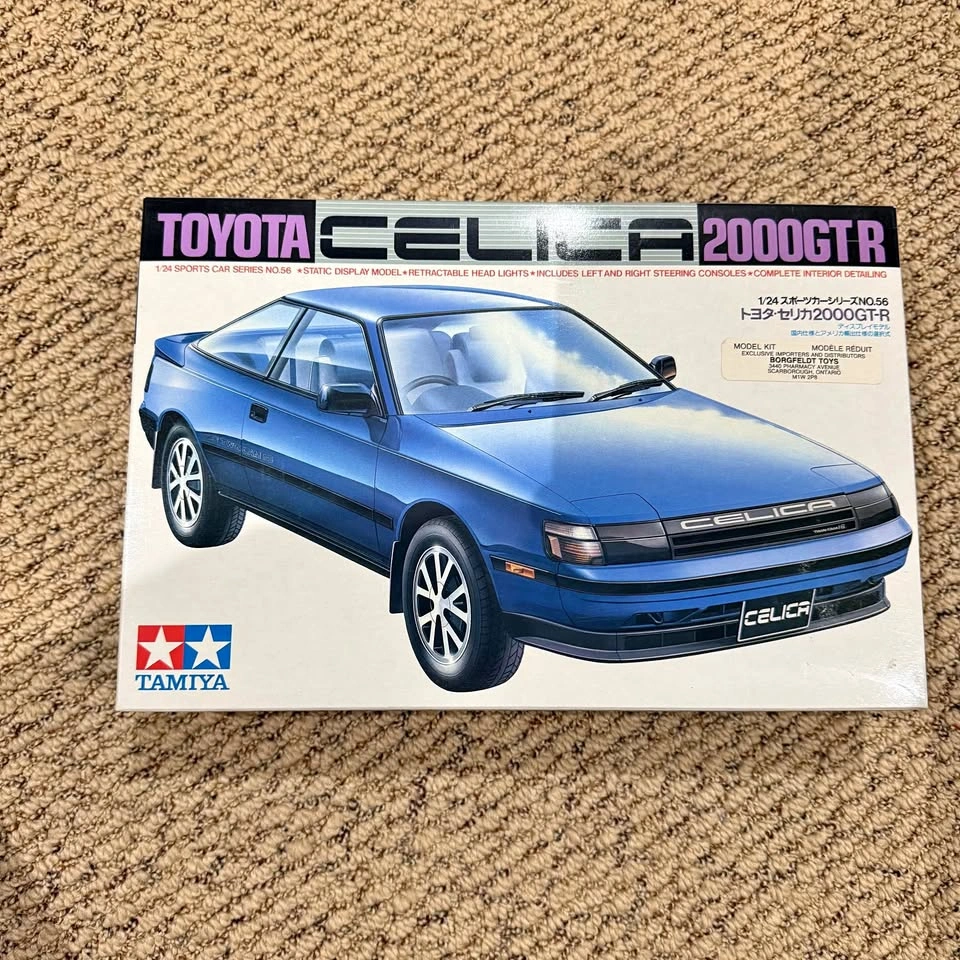 Rare Tamiya Model kit 1/24 Toyota Celica 2000GTR