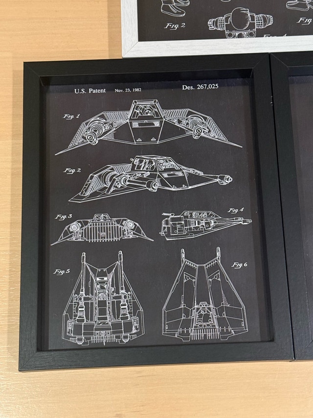 Star Wars Patent Wall Art - photo 2