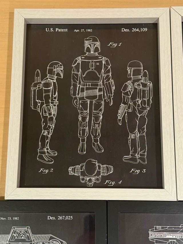 Star Wars Patent Wall Art - photo 4