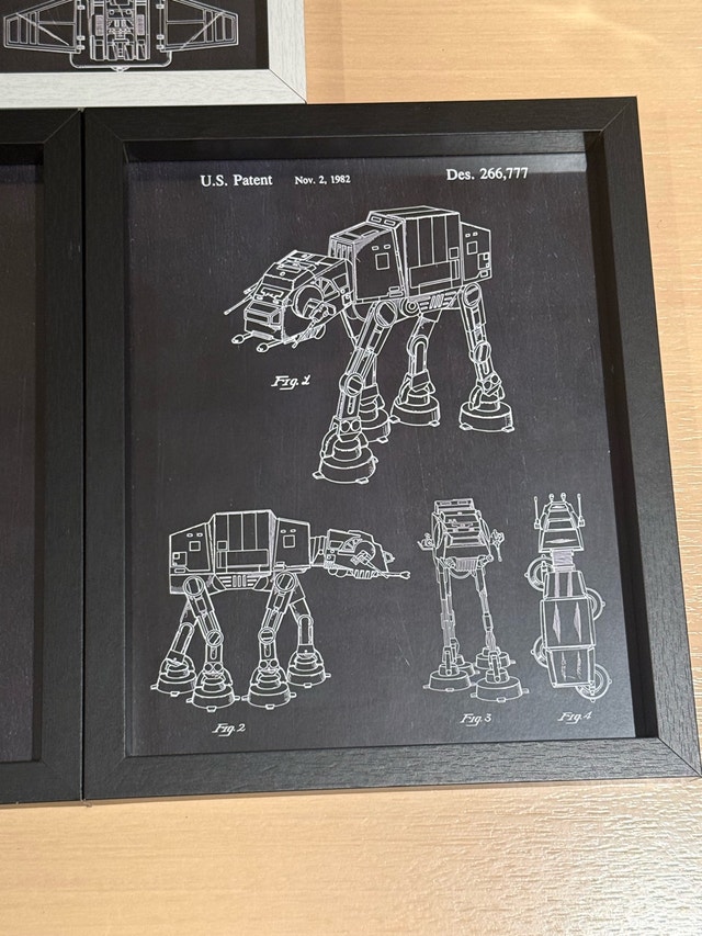 Star Wars Patent Wall Art - photo 5