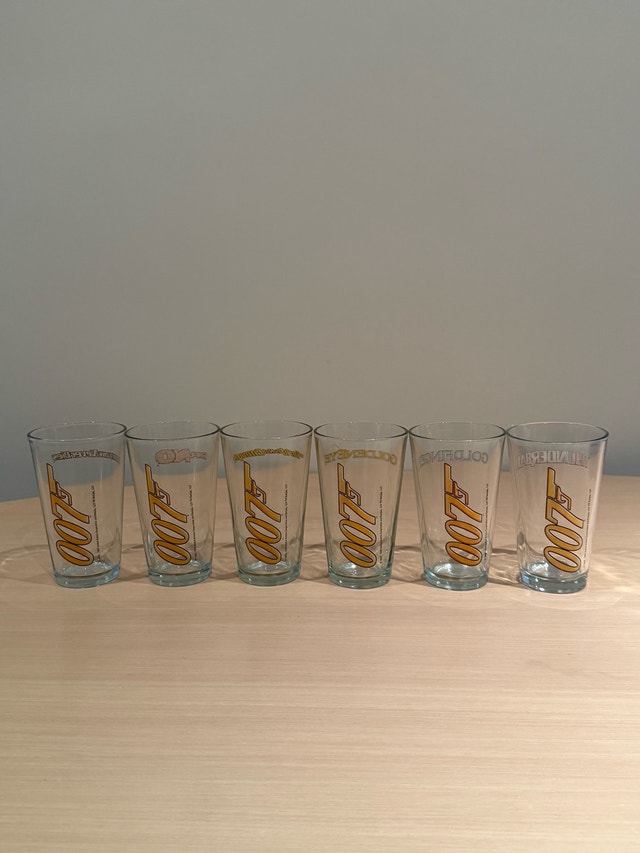 James Bond 007 Glassware Collection - photo 5