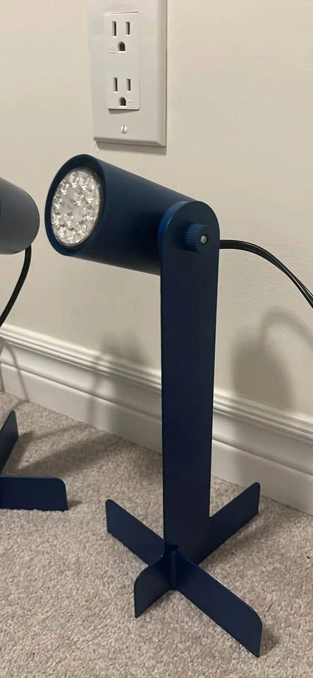 2 Desk lamps (blue) - photo 2