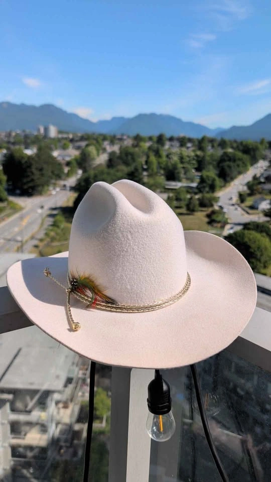 SmithBilt Cowboy Hat 3X Felt size SMALL or 6 1/2 - Made in Canad