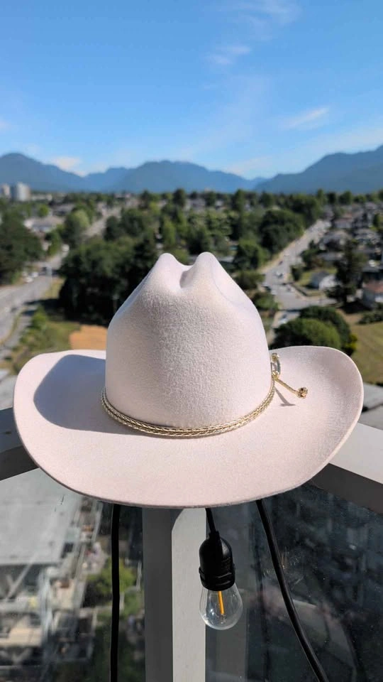 SmithBilt Cowboy Hat 3X Felt size SMALL or 6 1/2 - Made in Canad - photo 3