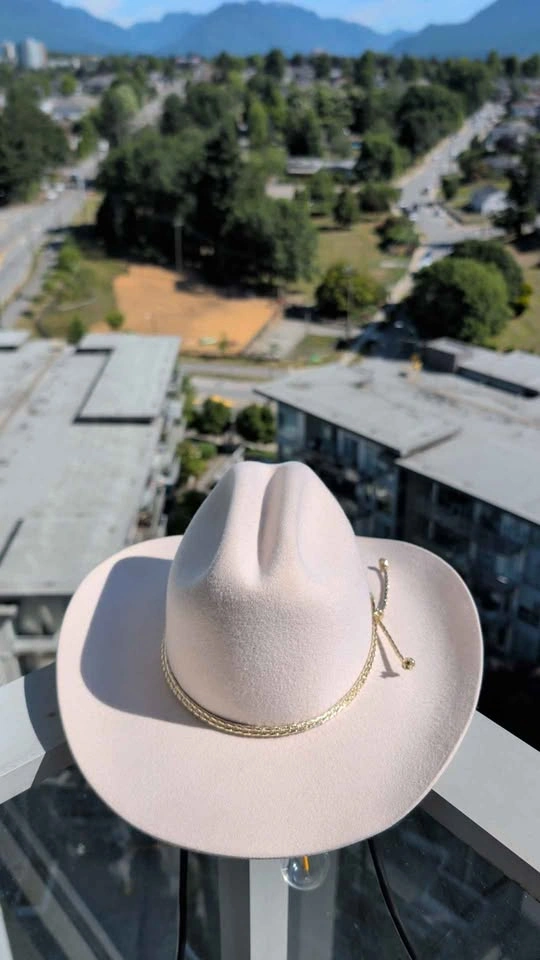 SmithBilt Cowboy Hat 3X Felt size SMALL or 6 1/2 - Made in Canad - photo 4