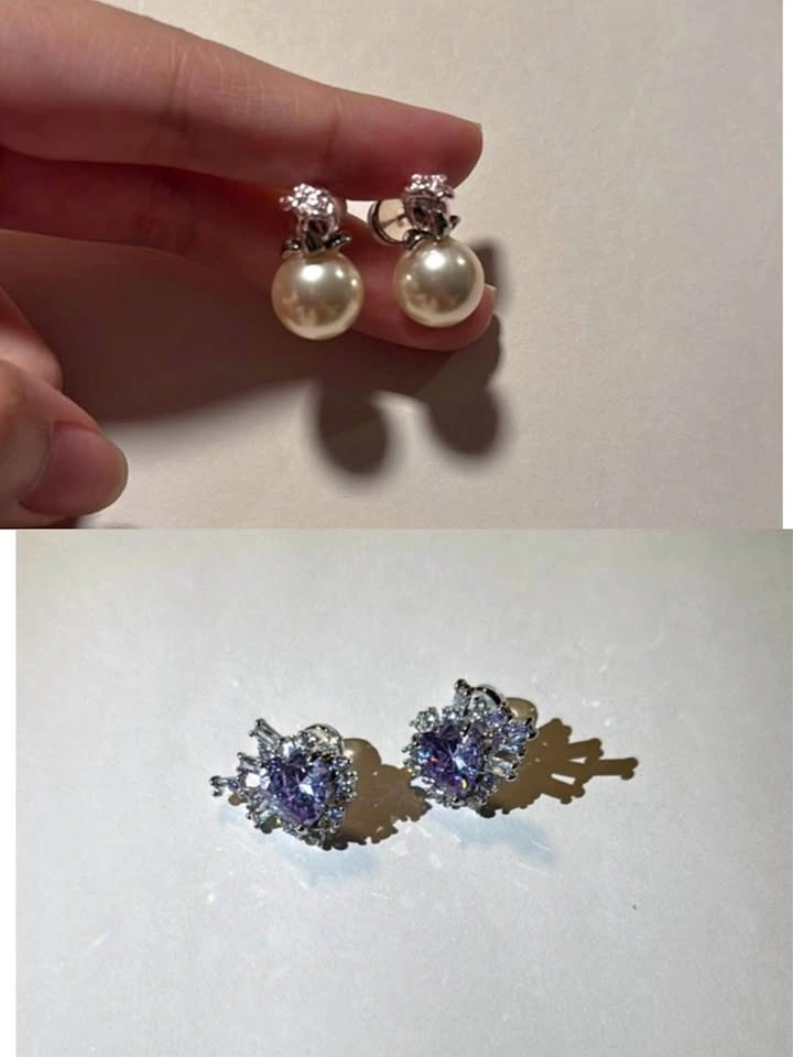 2 Pairs of Sparkly Earrings | Bundle Deal