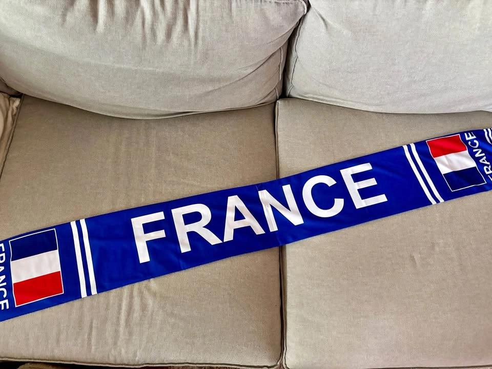France Lightweight Soccer Scarf