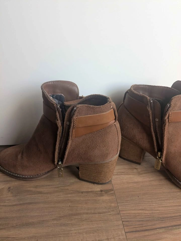 Naturalizer tan heel boots - photo 3