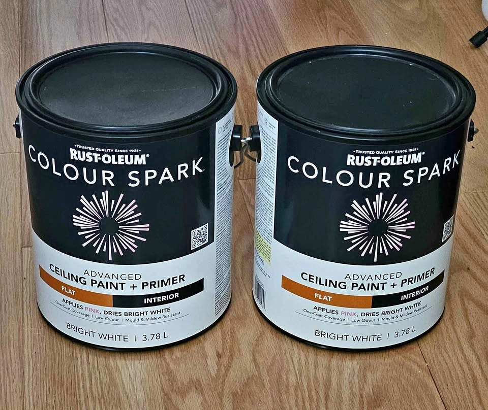 Rust-Oleum Colour Spark Advanced Ceiling Paint + Primer 2 Cans