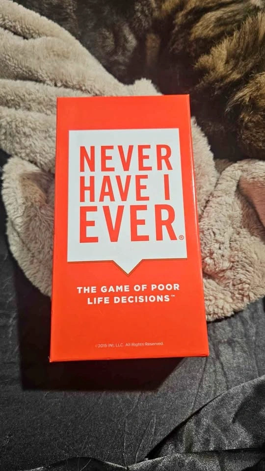 Never Have I Ever Card Game