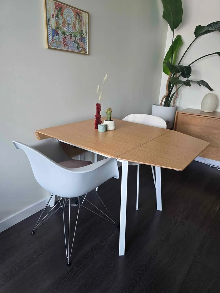 IKEA PS 2012 Drop-Leaf Table – Bamboo/White - photo 2