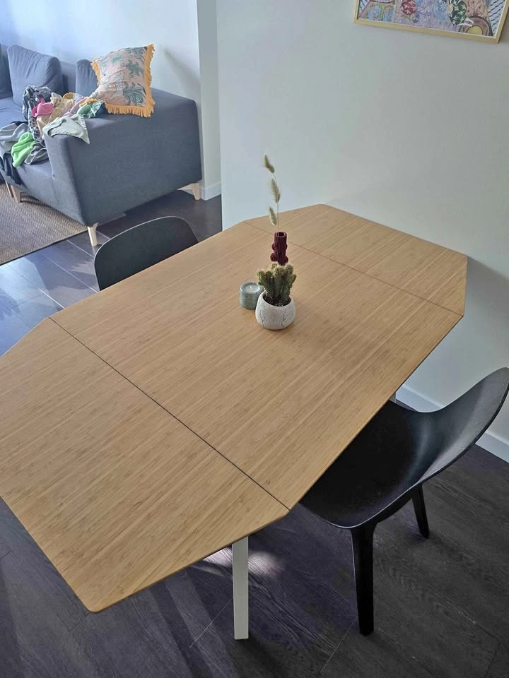 IKEA PS 2012 Bamboo Drop-Leaf Dining Set – Table + 2 Chairs