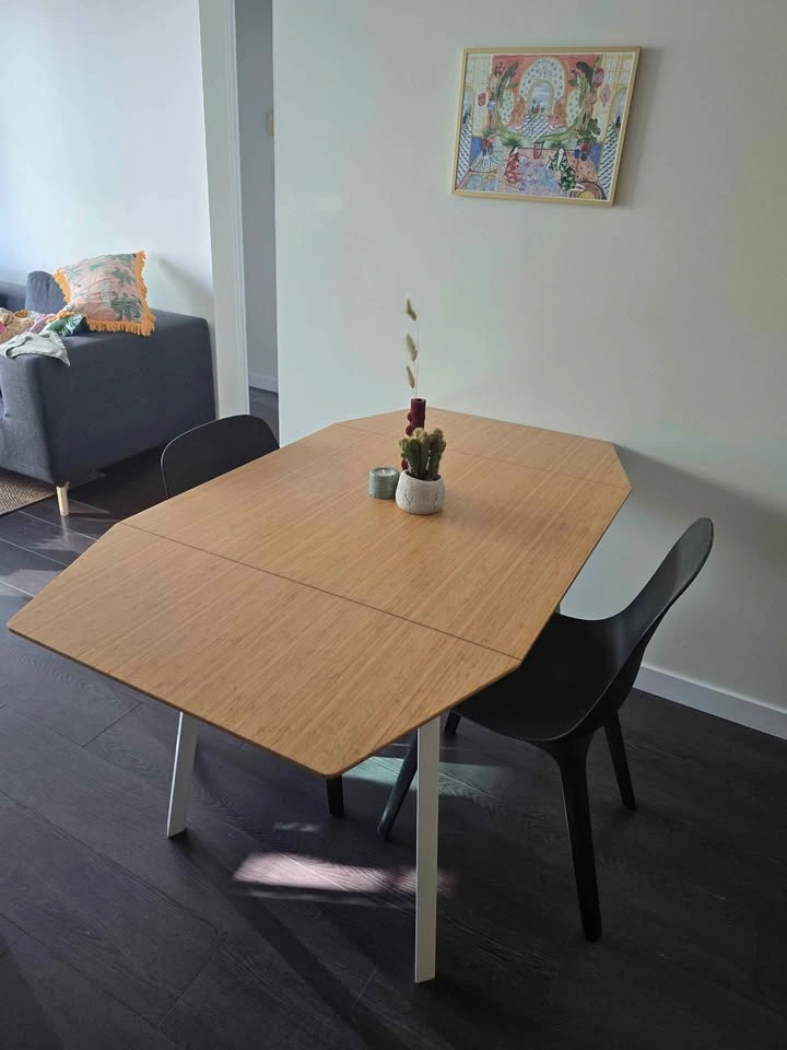 IKEA PS 2012 Bamboo Drop-Leaf Dining Set – Table + 2 Chairs - photo 4