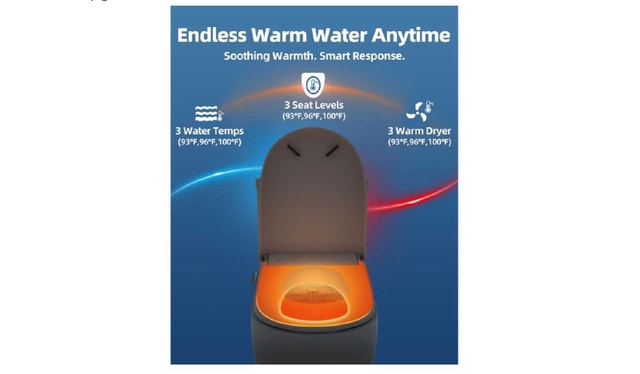 Smart Bidet Toilet Seat (unboxed) - photo 3