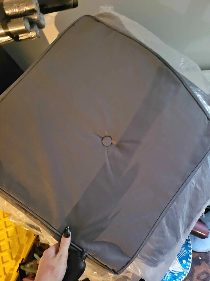 Set of NEW Grey Outdoor Chair Cushions