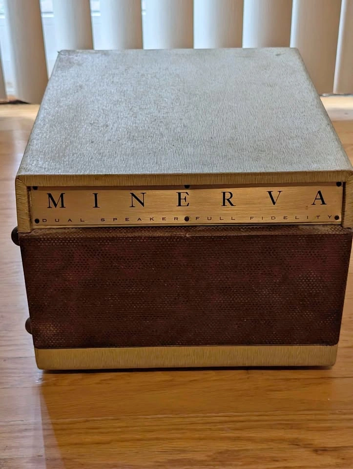 Vintage Minerva Deluxe Tape Recorder Model TR-791