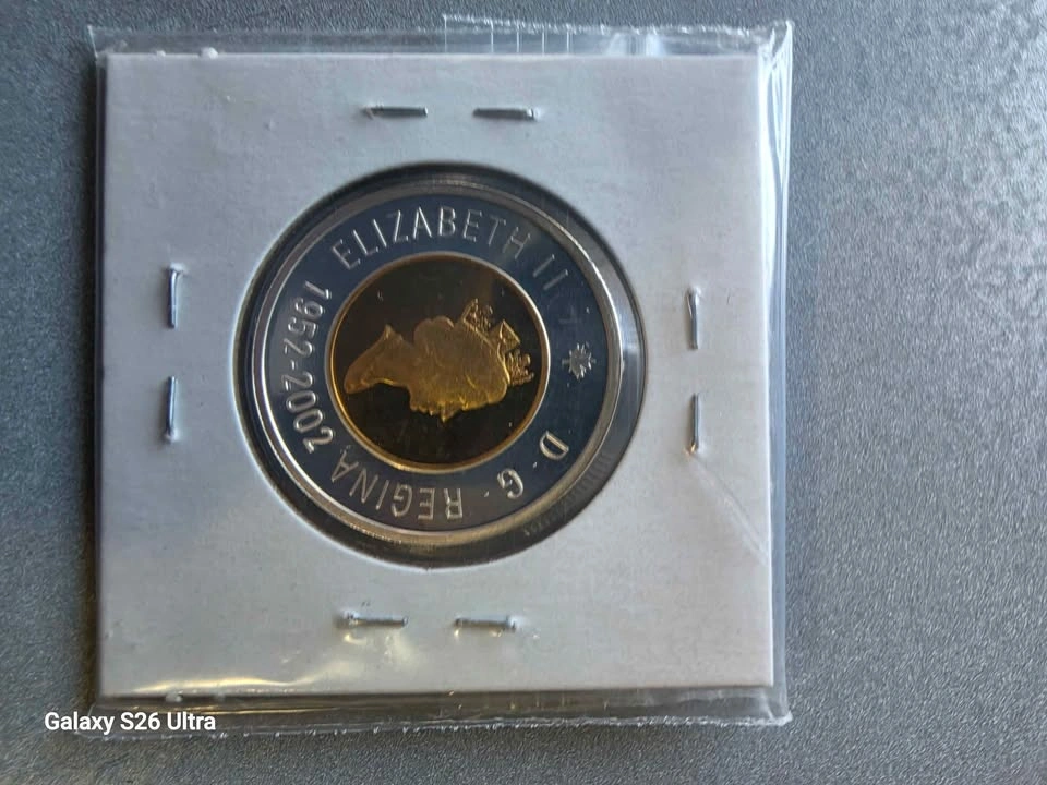 1952 - 2002 Commemorative Silver Proof Toonie - photo 2