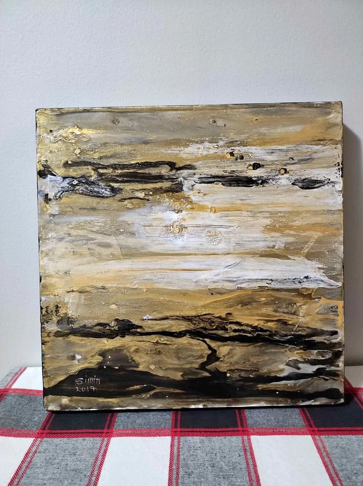 Original Abstract Painting by Simin (2017)