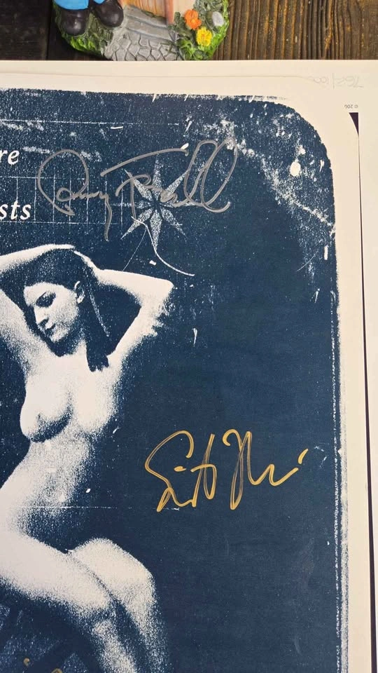 Jane's Addiction Signed 2012 Tour Poster Limited Edition - photo 2