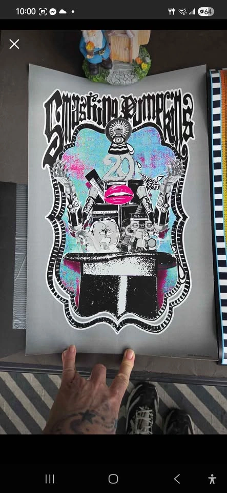 Smashing Pumpkins 20th Anniversary Tour Posters 2008 - photo 2