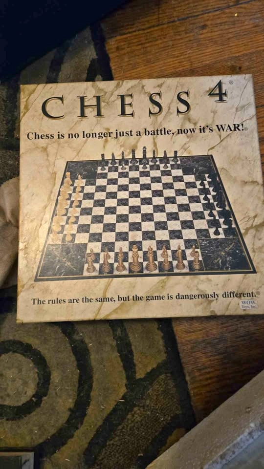CHESS 4 Four Dimensional Chess Board Game