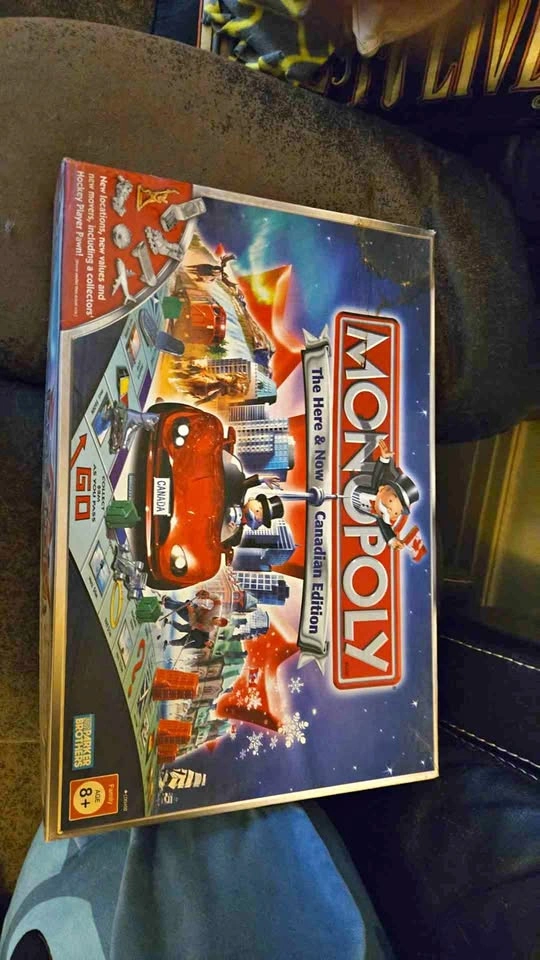 Monopoly The Here & Now Canadian Edition Board Game
