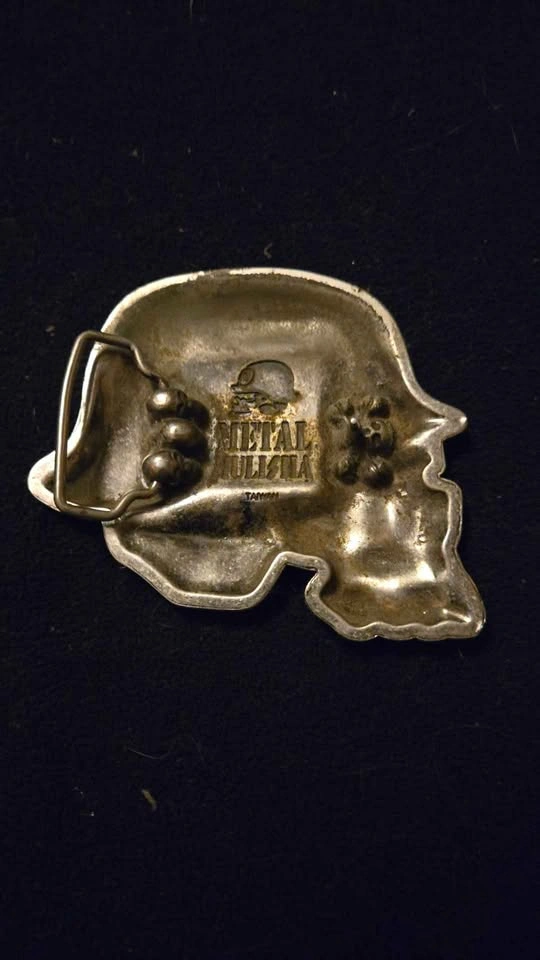 Metal Mulisha Skull Belt Buckle NO BALL ON PIN - photo 2