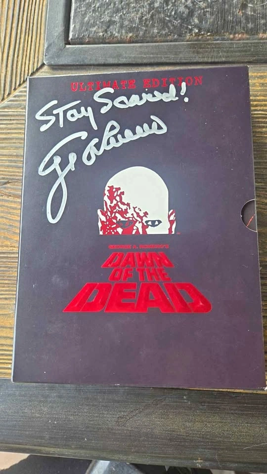 Dawn of the Dead Ultimate Edition DVD Signed by George A. Romero