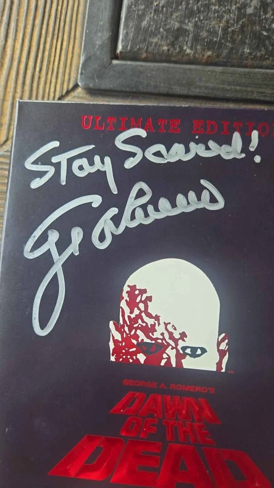 Dawn of the Dead Ultimate Edition DVD Signed by George A. Romero - photo 3