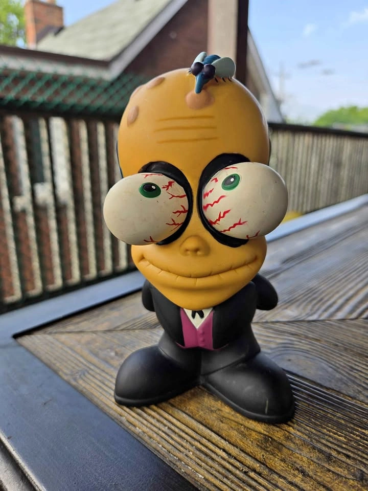 Vintage 1990s Bug Out Squeeze Toy