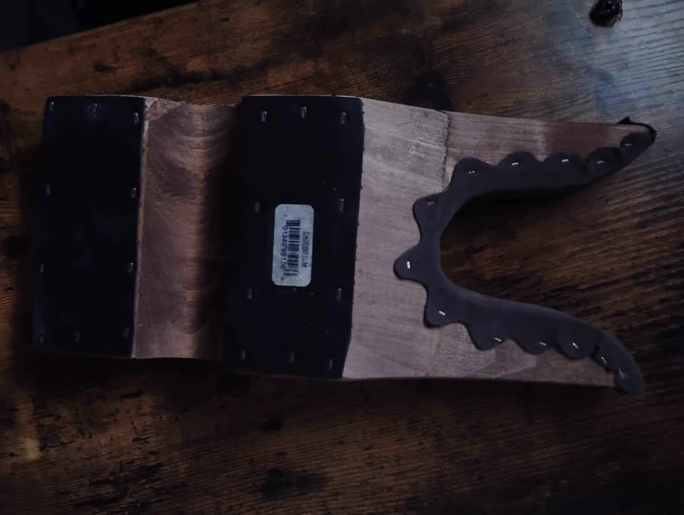 Lammle's Western Wear Wooden Boot Jack and Blue Velvet Sombrero - photo 2