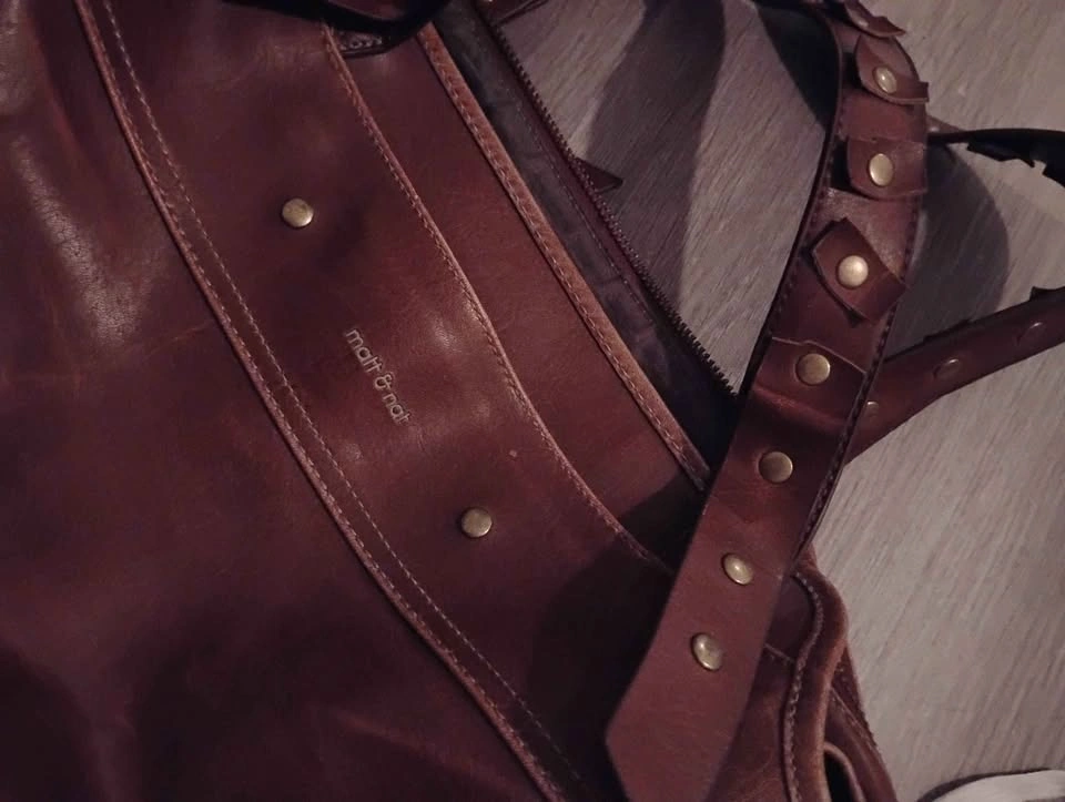 Matt & Nat Brown Leather Shoulder Bag - photo 3