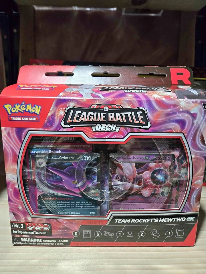 League Battle Deck Team rockets Mewtwo EX