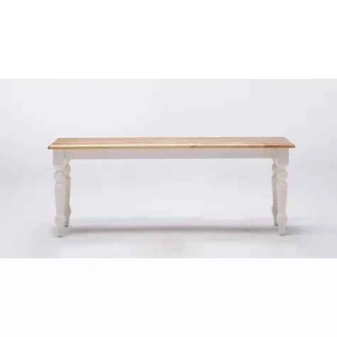 New Gorgeous White / Natural Edge Entryway/ Bed Bench - photo 2