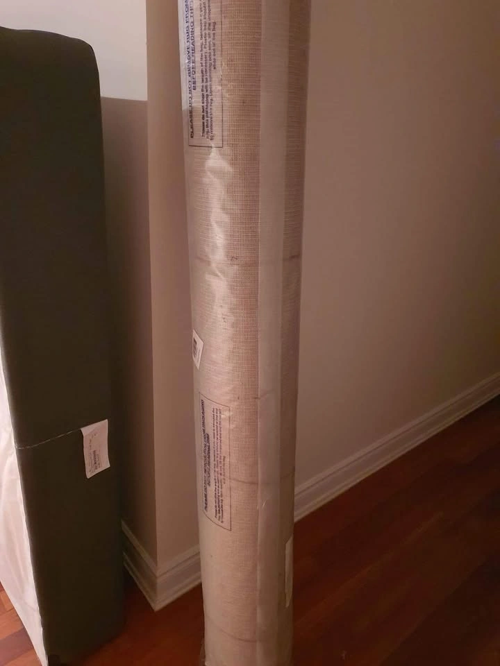 New Gray/Silver Shag High Pile Area Rug, 6'7" x 9'2" - photo 3