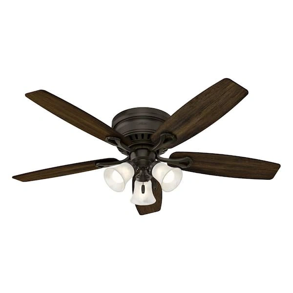 New in box Hunter Hinman 3-Light 5-Blade Ceiling Fan - 52"