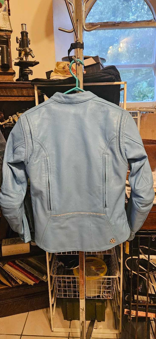 Joe Rocket ladies' leather v jacket - photo 3