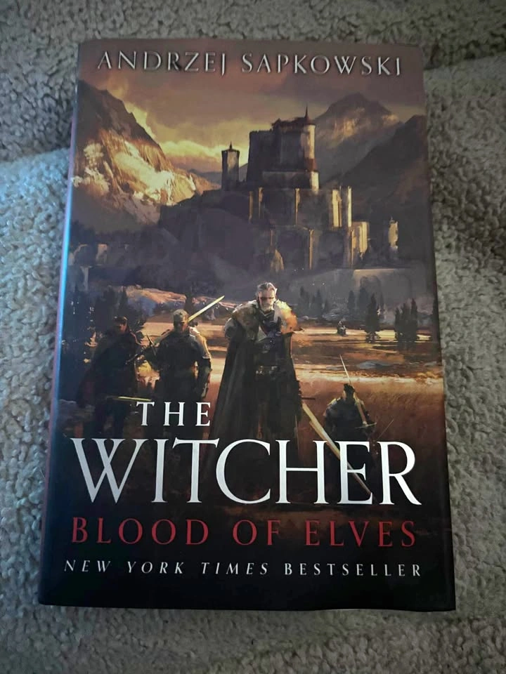 The Witcher: Blood of Elves Hardcover - Like New / Never Read