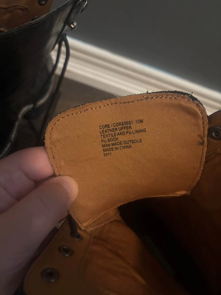 Size 10 women Steve Madden Black Platform Combat Boots - Worn On - photo 5