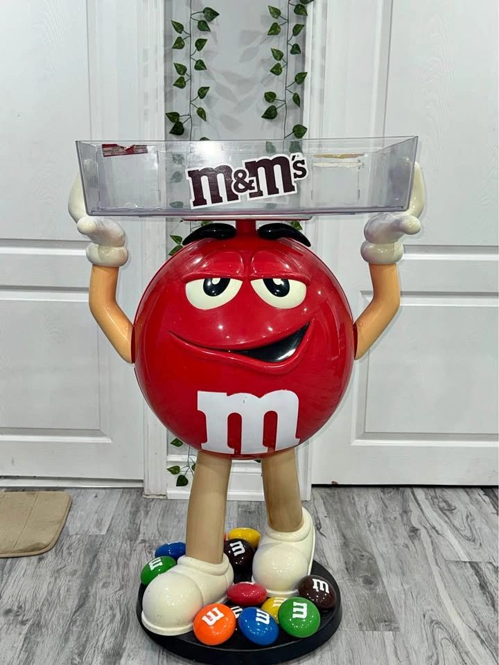 M&M's Red Character Candy Display Stand